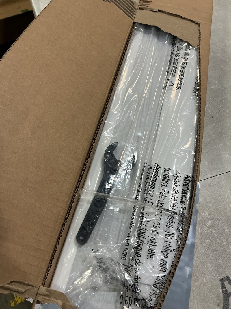 Condition photo showing Good Condition for LazBlinds No Tools No Drill Cordless Cellular Shades, Blackout Light Blocking Honeycomb Shades for Home, Thermal Insulation Blinds for Windows, 19" W x 36" H, White Blackout-white 19" W x 36" H