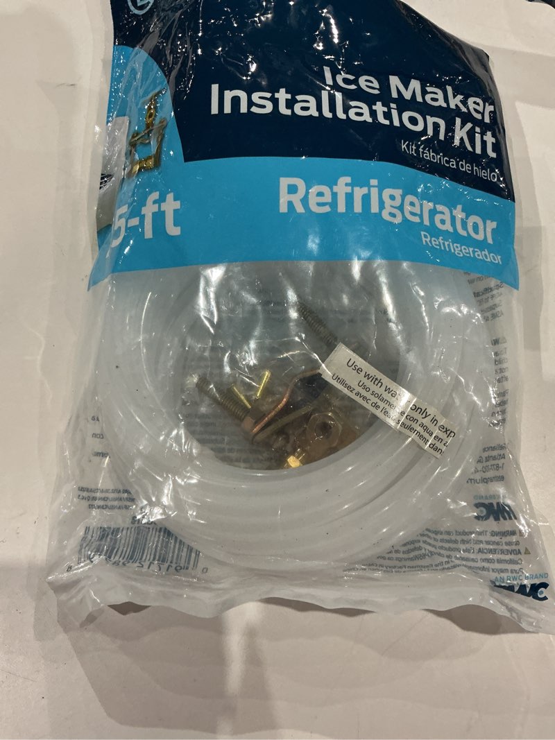 Condition photo showing As Is for eastman 25-ft 200-psi polyethylene ice maker connector