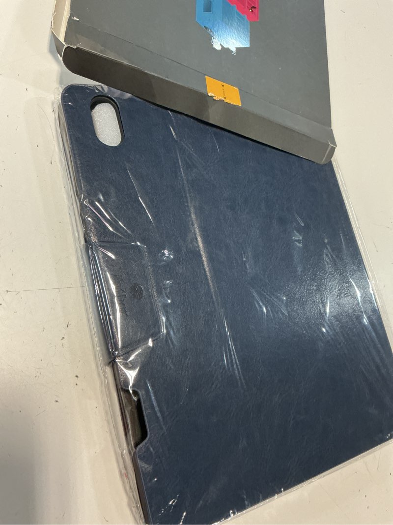 Condition photo showing Good Condition for antbox case for ipad air 11-inch m4/m3/m2 (2026/2025/2024), ipad air 5th/4th generation 10.9'' vegan leather with pencil holder typing angle auto sleep/wake muti-stand (blue)