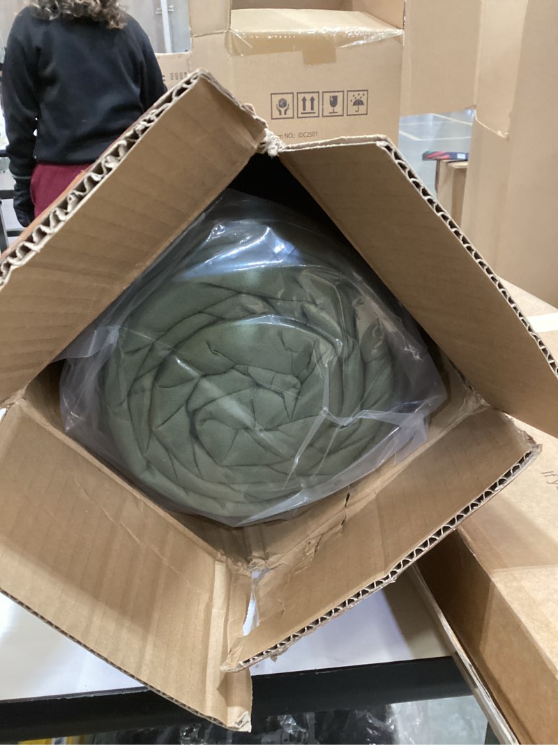 Condition photo showing New/Like New for Homelike Moment Comforters Queen Size - Olive Green Duvet Insert Down Alternative Bed Queen Comforter, Lightweight Bedding Comforters Full Size Quilted Soft All Season Olive Green Olive Green Full/Queen