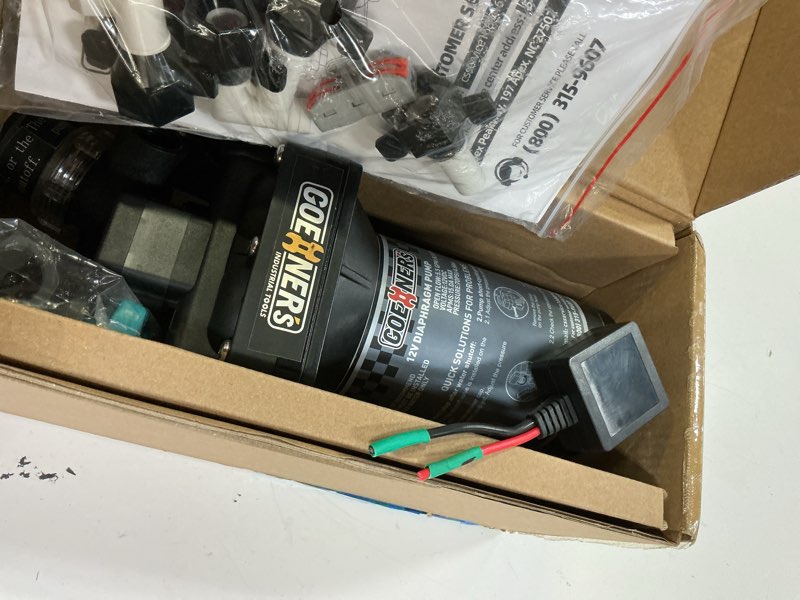 Condition photo showing Good Condition for 2026 upgraded rv water pump, 12v 6.0 gpm high-flow, ultra-quiet 70 psi self-priming diaphragm pump with adjustable pressure switch & strainer for rv, marine, camper, boat (run-dry safe)