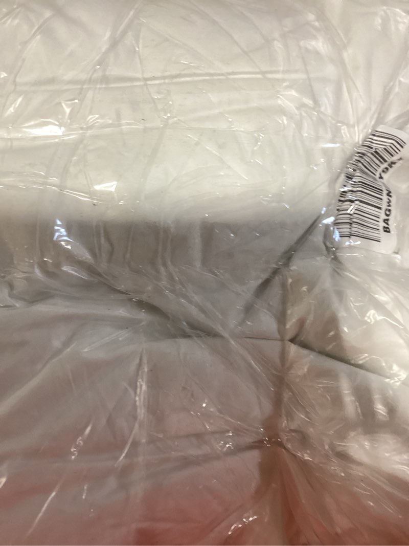 Condition photo showing New/Like New for Amazon Basics Body Pillow Pillowcase with Zipper, 100% Cotton Hypoallergenic, Pillow Protector, White (55 x 21 Inches), Pillows Not Included