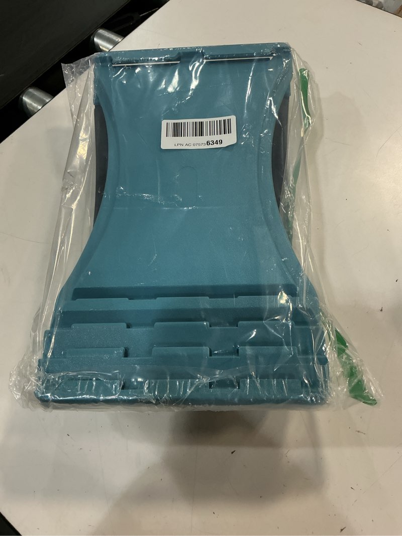 Condition photo showing Good Condition for back stretcher for lower back pain relief, multiple level adjustable arch lumbar back cracker board, back cracking device, back massager for scoliosis, spine decompression support dark blue