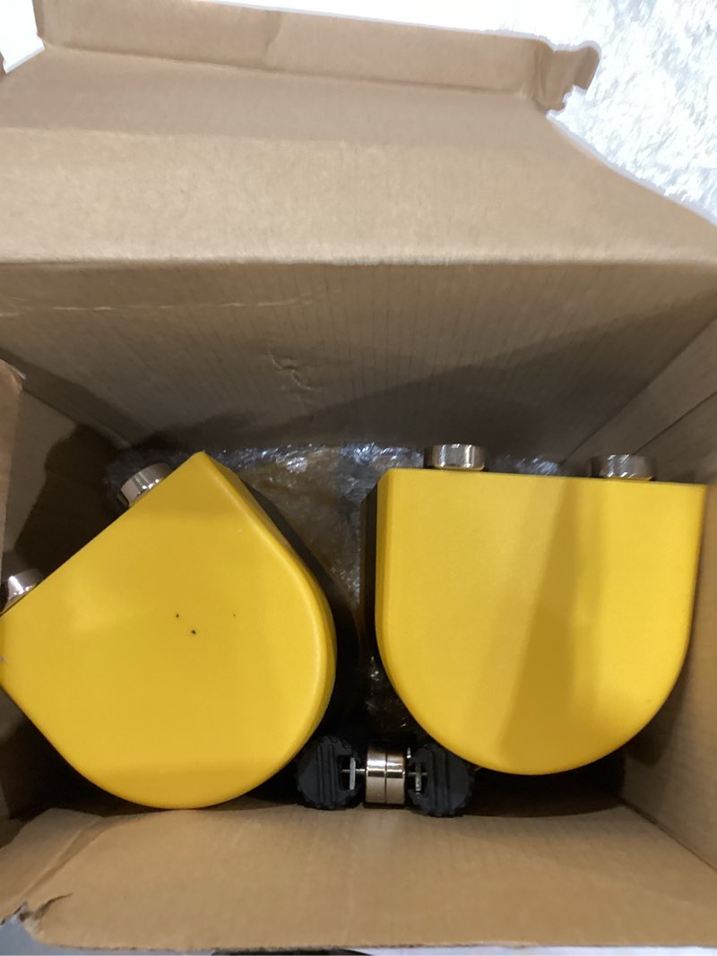 Condition photo showing New/Like New for Barydat 4 Pcs 16.4 ft Magnetic Retractable Wall Mount Barrier Crowd Control Safety Caution Do Not Enter Belt with ABS Case for Grocery Retail Store Stadium