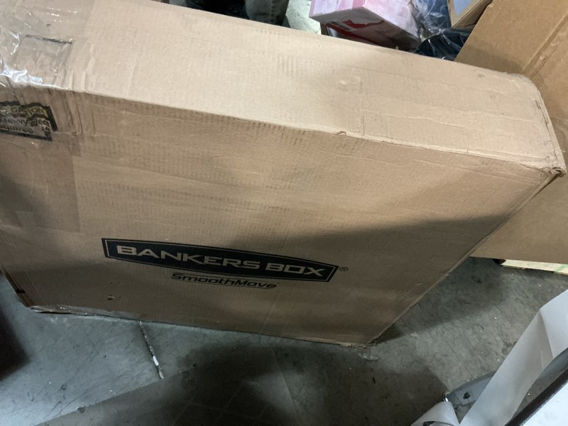 Condition photo showing Good Condition for bankers box medium classic moving box 20 pack, reinforced handles, tape-free assembly, box with lid, 19-in x 14.5-in x 15.5-in (8817202)