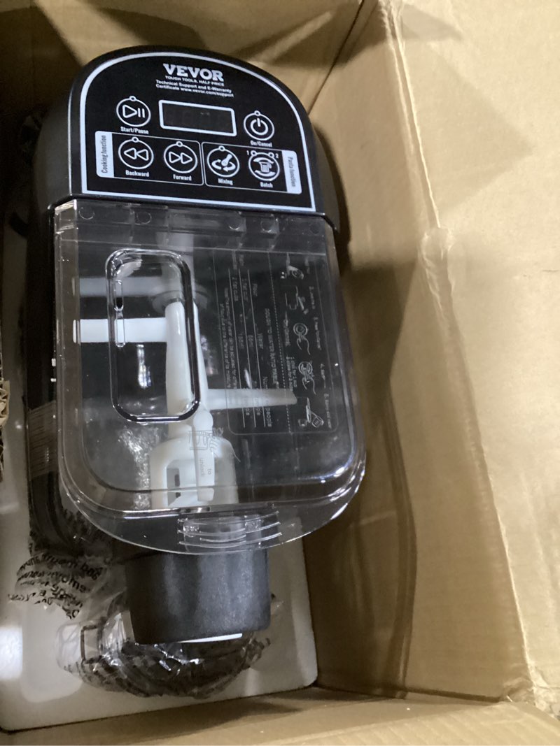 Condition photo showing Good Condition for VEVOR Electric Pasta Maker, 150W Automatic Noodle Maker Machine with 8 Pasta Shapes, 4 Intelligent Modes, 500g Flour Capacity Pasta Maker Machine with Measuring Cups, Cleaning Brush for Home Kitchen