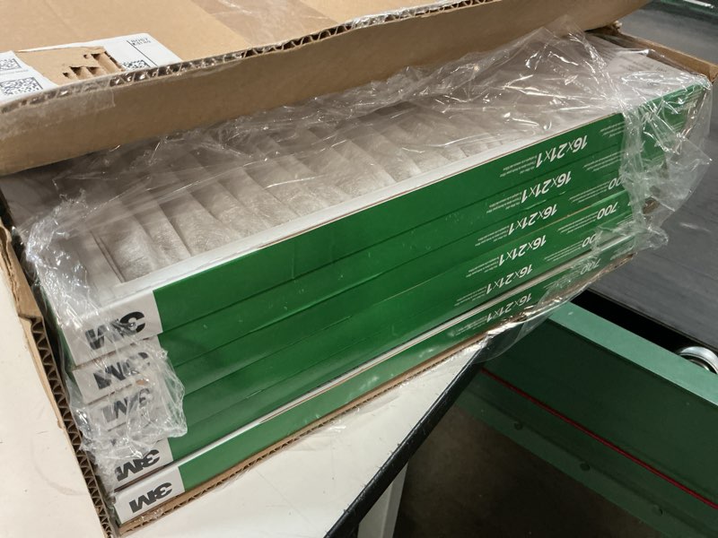 Condition photo showing Good Condition for filtrete 16x21x1 ac furnace air filter, mpr 700, merv 8, tough on pollen, easy on airflow, 3-month pleated 1-inch electrostatic air cleaning filter, 6-pack (actual size 15.69 x 20.69 x 0.81 in)