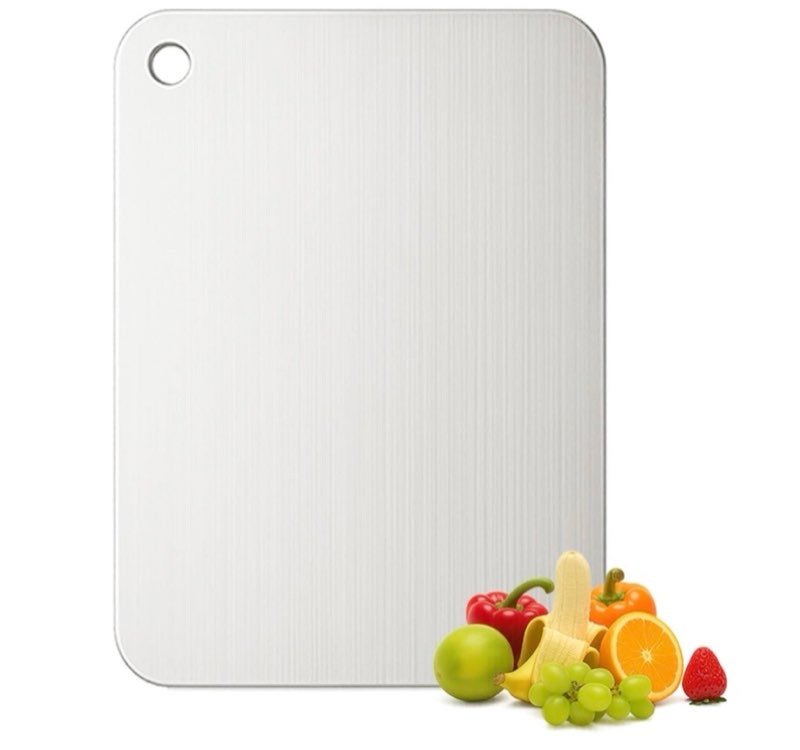 Katuchef Titanium Cutting Boards for Kitchen-Titanium Cutting Boards Double Sided Non Toxic Titanwar