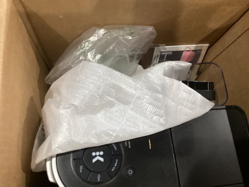 Condition photo showing As Is for Keurig K-Supreme Single Serve K-Cup Pod Coffee Maker, MultiStream Technology, 4 Brew Sizes, 66oz Dual-Position Removable Reservoir, Black Black Coffee Maker