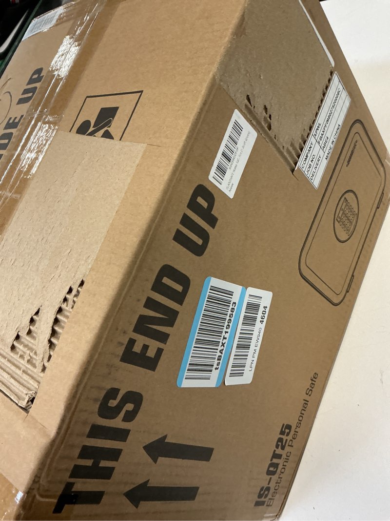 Condition photo showing New/Like New for Home Safe Box, Digital Small Personal Safes, caja fuerte, Security Money Closet Electronic Lock Box with Keypad for Pistol Cash Jewelry, Document, Hotel, Dorm, Office (1.0cuft Green)