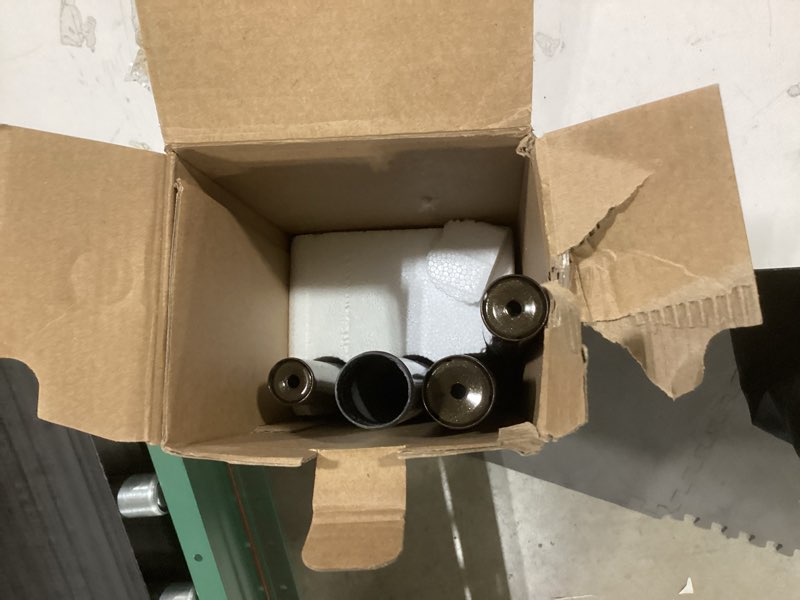 Condition photo showing Good Condition for KAMANINA 1 Inch Double Curtain Rods 72 to 144 Inches (6-12 Feet) Telescoping Heavy Duty Drapery Rod for Windows 66 to 120, Netted Texture Finials, Antique Bronze Antique Bronze 72-144"