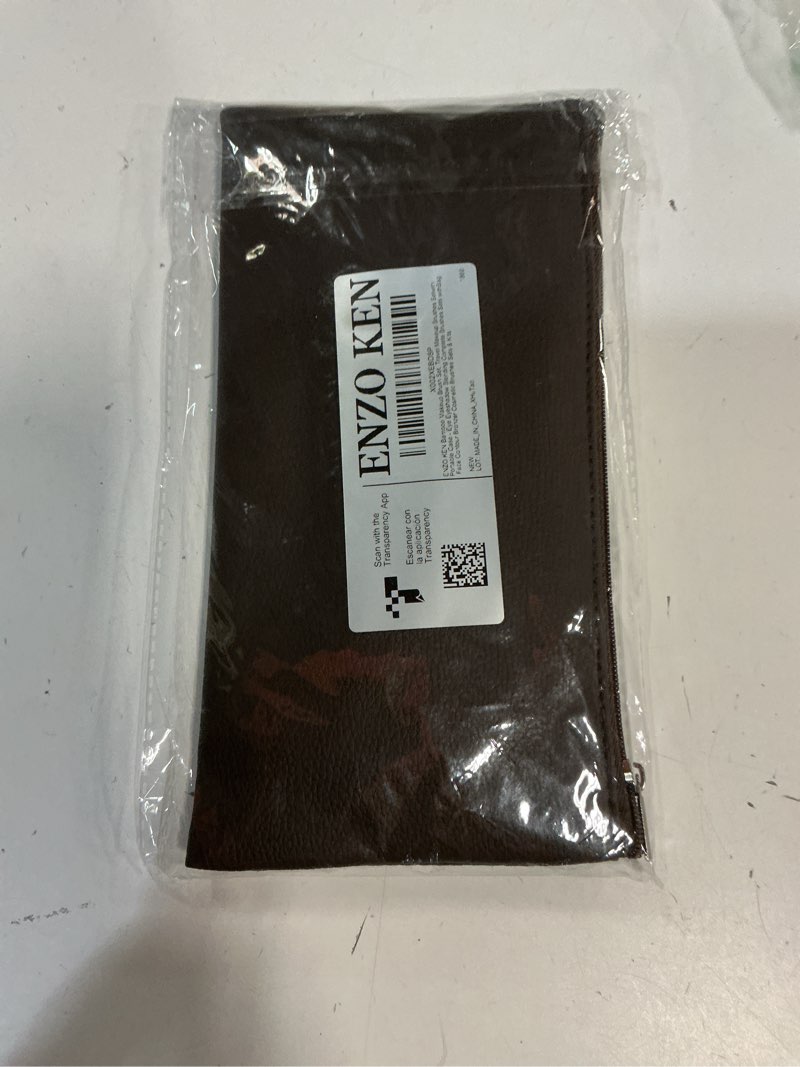 Condition photo showing New/Like New for Bamboo Makeup Brushes Set Professional, Sable Makeup Brush Set with Case by Luxury ENZO KEN, Cosmetic Brushes Makeup Set, Make up Brushes Set Professional, Natural Hair Makeup Brush Set Professional. Bamboo Full Brush Set