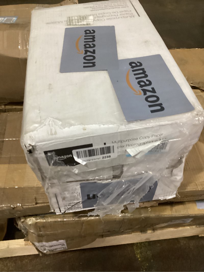 Condition photo showing Good Condition for amazon basics multipurpose copy printer paper, 20 lb, 8.5 x 11 inches, 10 reams (5,000 sheets), 92 bright white