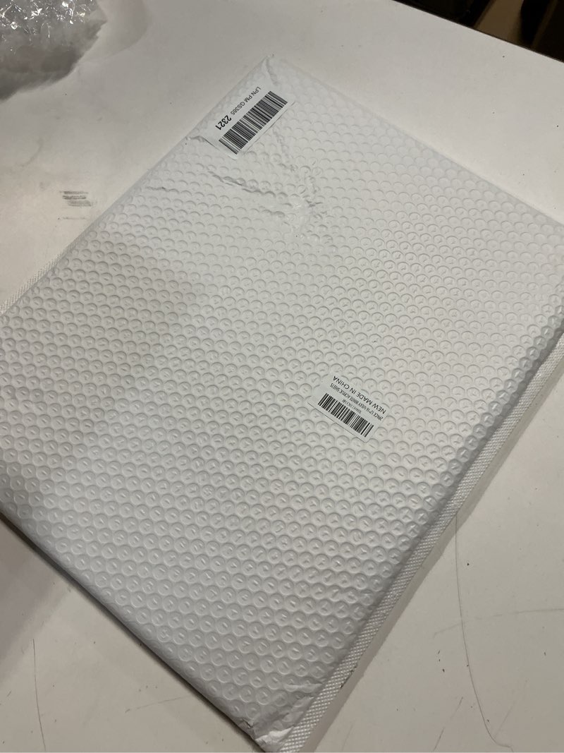 Condition photo showing New/Like New for milky white acrylic 2 sheets of 12"x16"white translucent acrylic 1/8" thickness cast plexiglass with protective paper for making light boxes, signs,lamps,diy display projects, craft 12x16" milky white/12x16" 1
