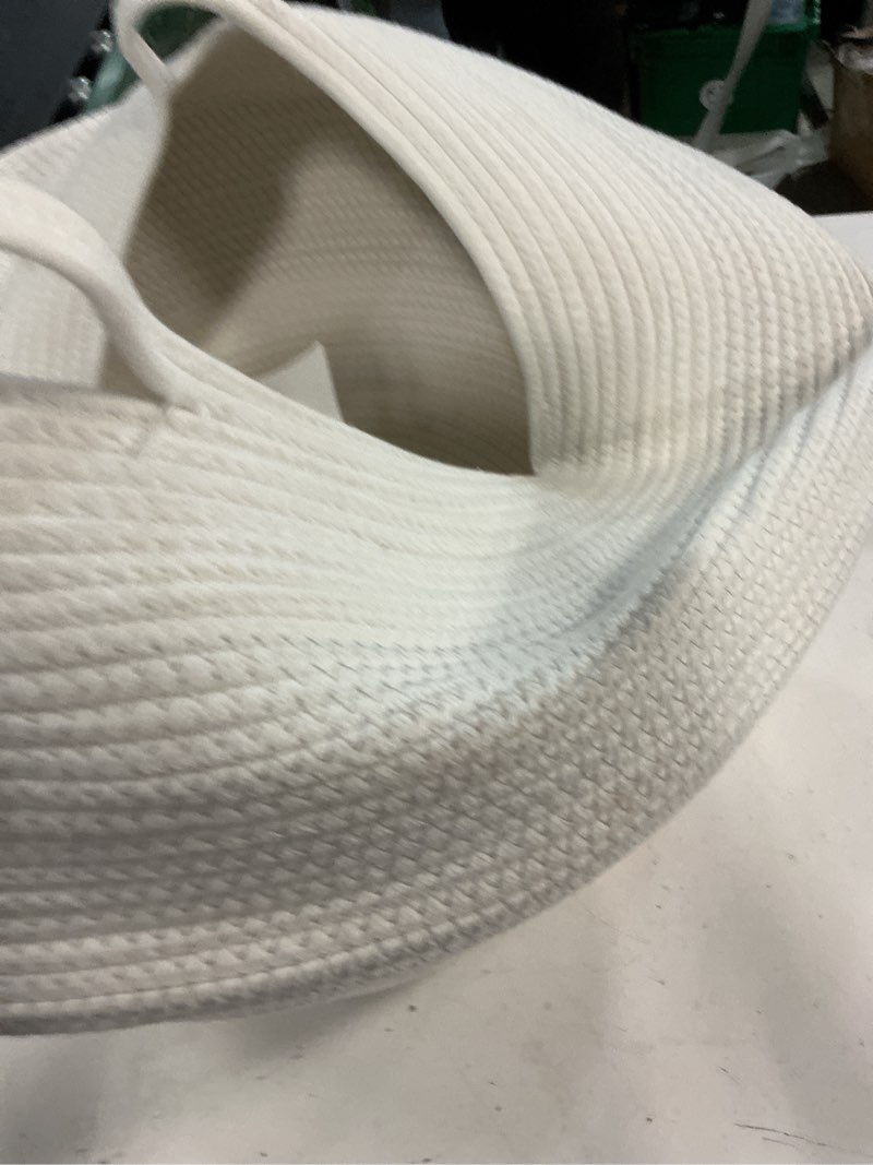 Condition photo showing Good Condition for hld global xxl coiled rope belly basket cream