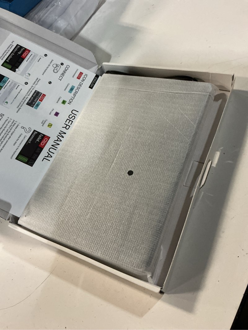 Condition photo showing Good Condition for doohoeek keyboard folio w/status screen for samsung galaxy tab s10 lite 10.9" 2025 / s10 fe / s9 fe / s9, bluetooth keyboard with trackpad & backlit & kickstand for s10 lite 10.9 inch keyboard cover 10.9"-s10lite