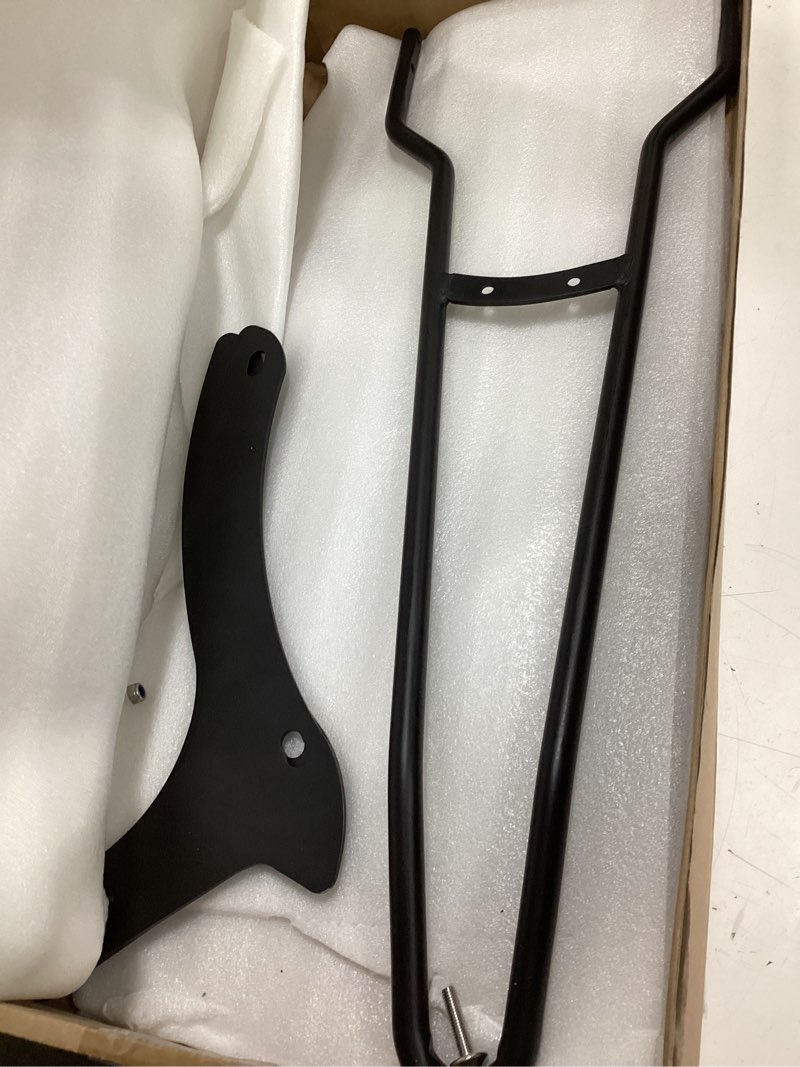 Condition photo showing As Is for motorcycle rear seat backrest sissy bar back rest compatible for yamaha vstar 1100 xvs1100 dragstar custom 2000-2011