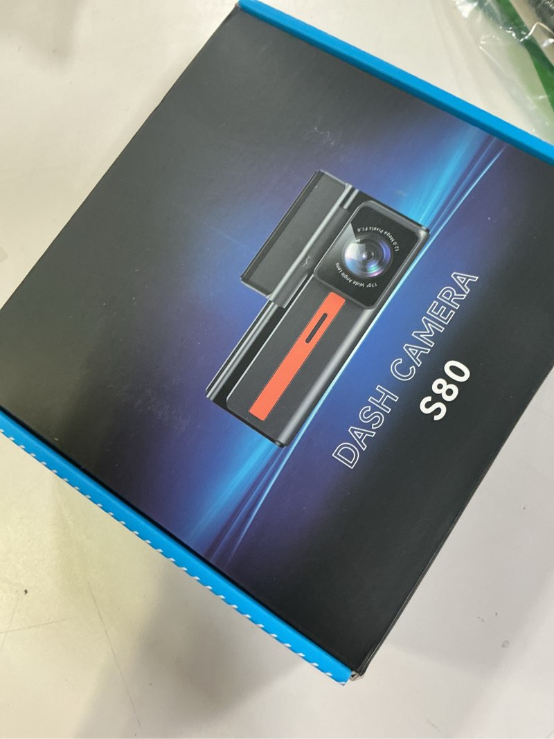 Condition photo showing New/Like New for Dash Cam 1296P Front Dashcam, V300 WiFi Dash Camera for Cars with App, Night Vision, Mini Hidden Single Car Camera, Loop Recording, 24H Parking Mode, Support 256GB Max, Black