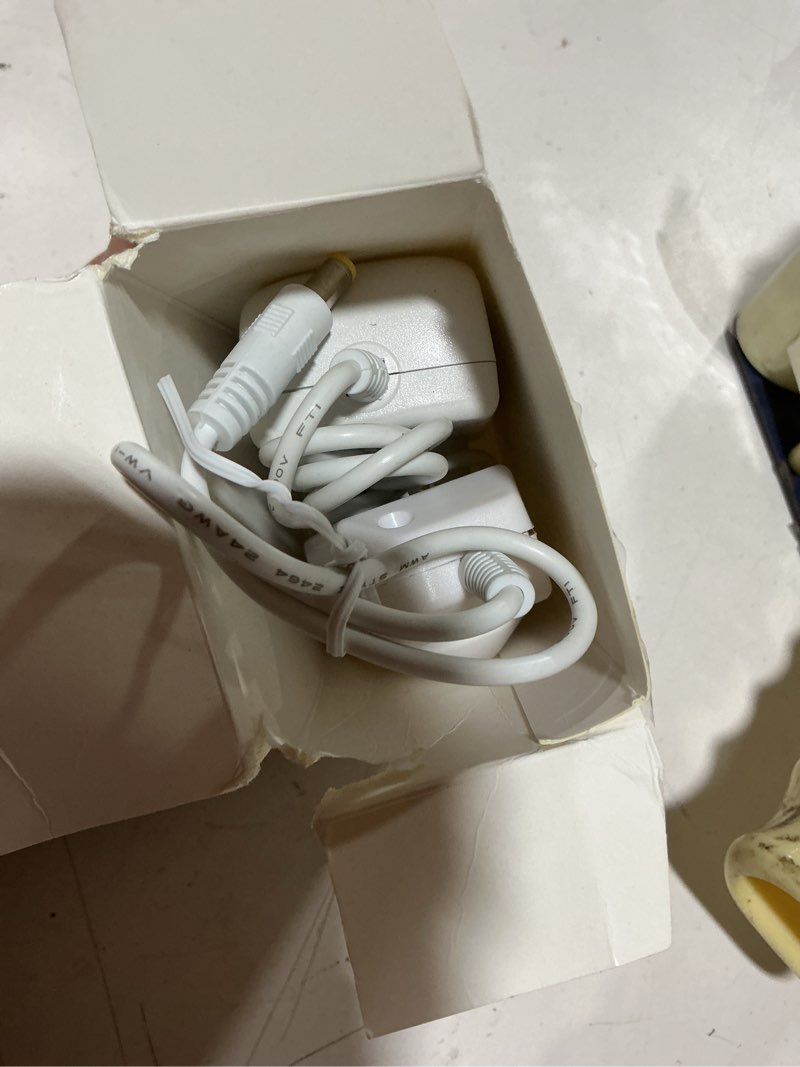 Condition photo showing New/Like New for dc12v 2a plug-in dimmer switch 110-240v ac to dc converter power supply adapter wall plug dimming switch on/off for dimmable lights rgb led strip table lamps (white)
