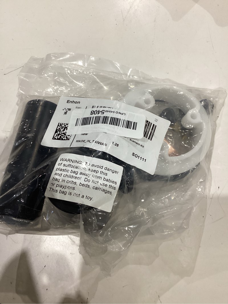 Condition photo showing Good Condition for enhon toilet flush valve assembly compatible with american standard 047107-0070a/3161-series toilet flush valve flapper replacement kit for one piece toilets