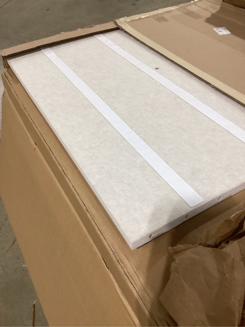 lightomorrow large bulletin board - 48 x 36 inches, decorative felt pin board for wall - 4' x 3' fol