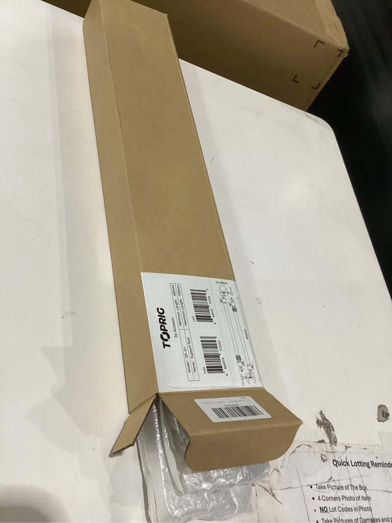 Condition photo showing Good Condition for accsoon toprig camera slider support arm ?2 pack? with c clamps,adjustable tripod stability arm for increasing stability in aluminum alloy