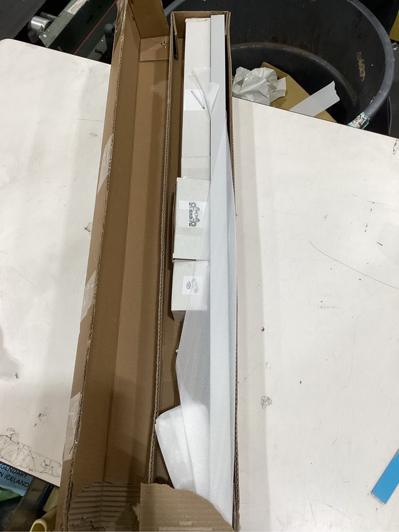 Condition photo showing Good Condition for 36” concealed barn door hardware kit with soft close mechanism,invisible wall mount aluminum track, hidden barn door hardware kit for door opening width 28" to 32"(door not included) 36in