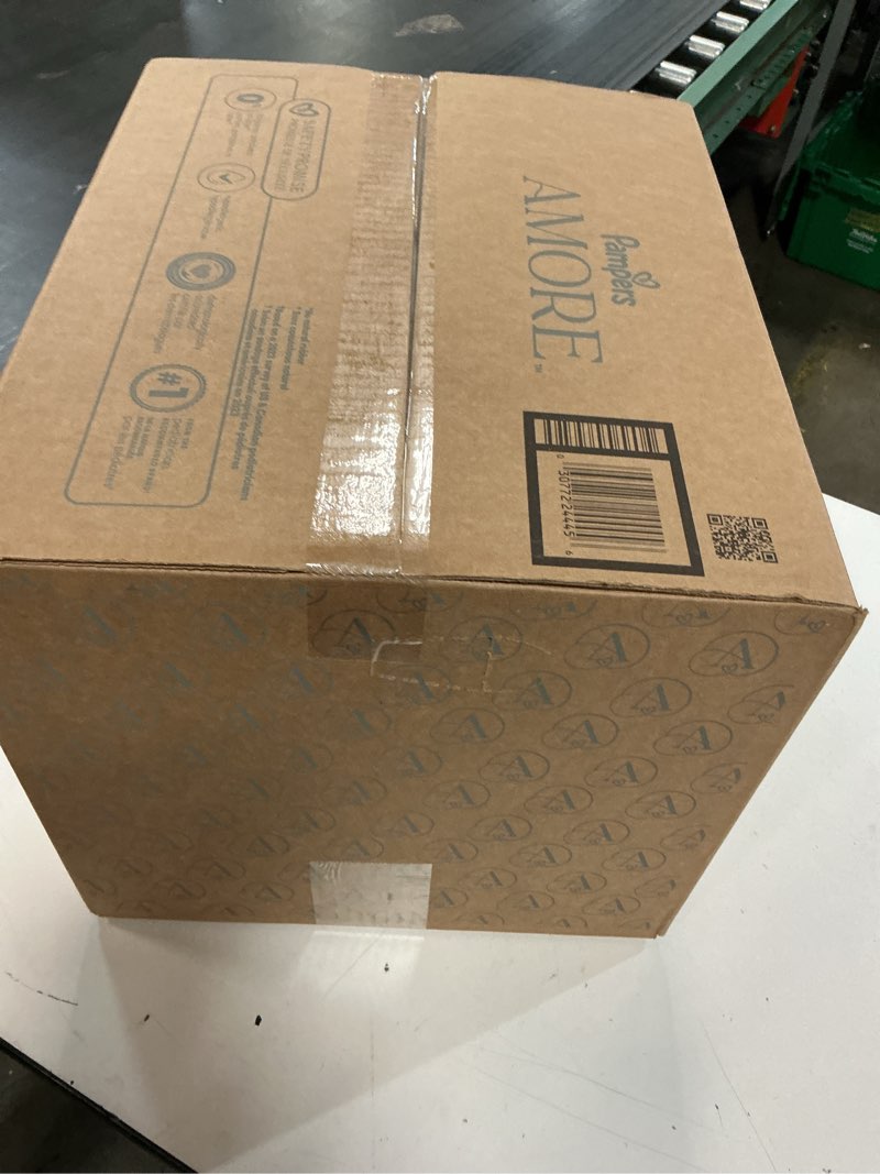 Condition photo showing New/Like New for pampers amore, size 1 (8-14 lbs), 198 count, our best diaper – hypoallergenic & fragrance free, up to 100% leakproof, soft as cashmere size 1 198