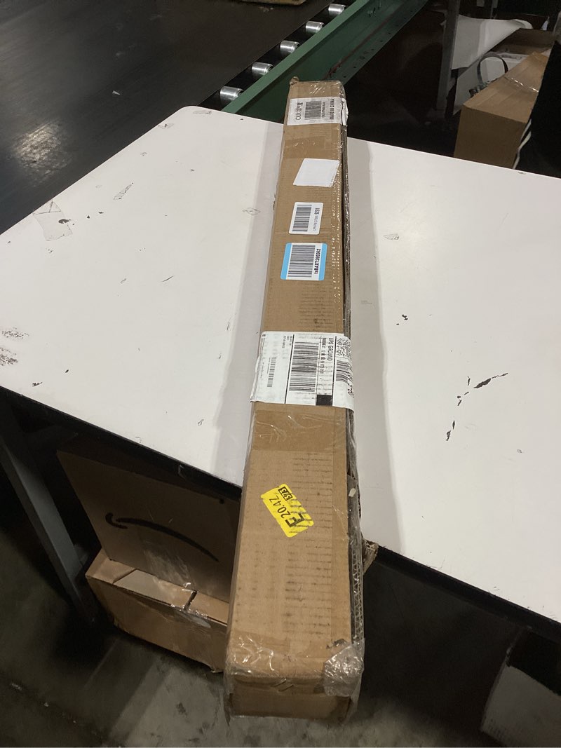 Condition photo showing As Is for silver galvanized straight exhaust pipe tubing steel straight tube piping 4ft long 3 inch od 48 inch tailpipe exhaust pipe exhaust system straight 3" od