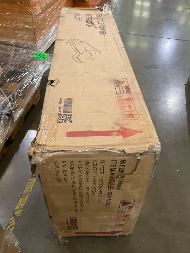 Condition photo showing As Is for Sofa bed