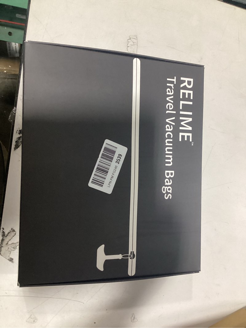 Condition photo showing New/Like New for Apex Series Vacuum Bags for Travel Luggage with Wireless Pump, 180° Open, Reusable Compression Bags for Carry On Suitcases and Backpack, Vacuum Seal Packing cube for Cloth (2Large+Pump)