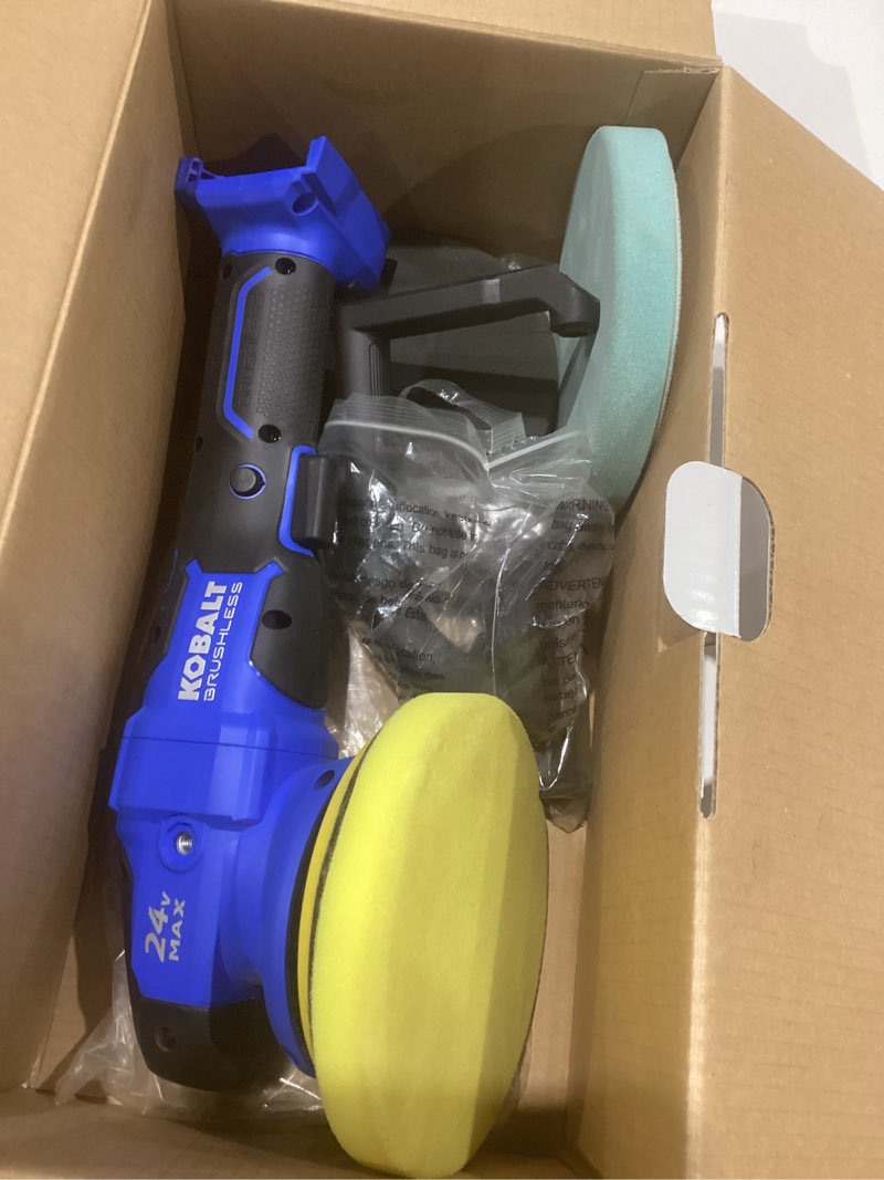 Condition photo showing Good Condition for kobalt 6-in variable cordless polisher