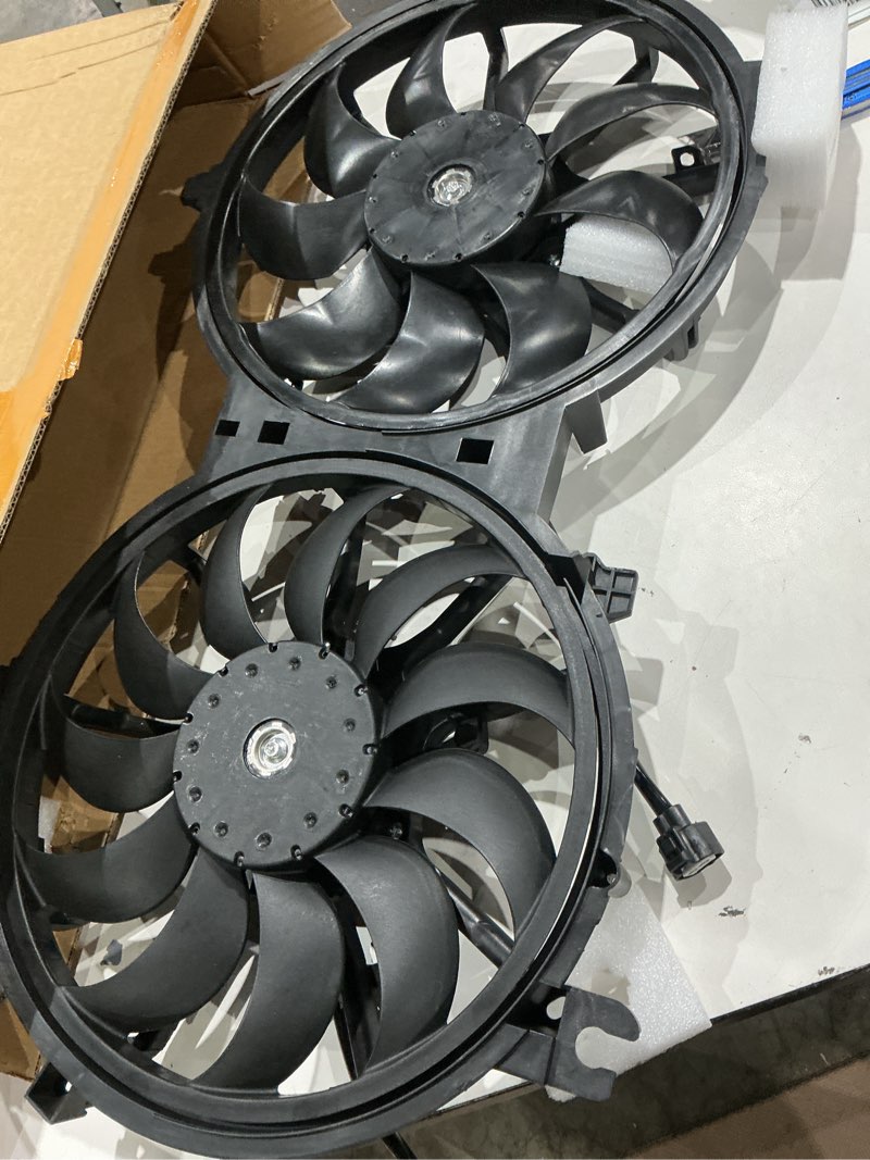 Condition photo showing Good Condition for newyall engine radiator condenser cooling fan assembly | for infiniti ex35 fx35 g35 g37 m35h q60 q70 nissan 370z 2007-2020