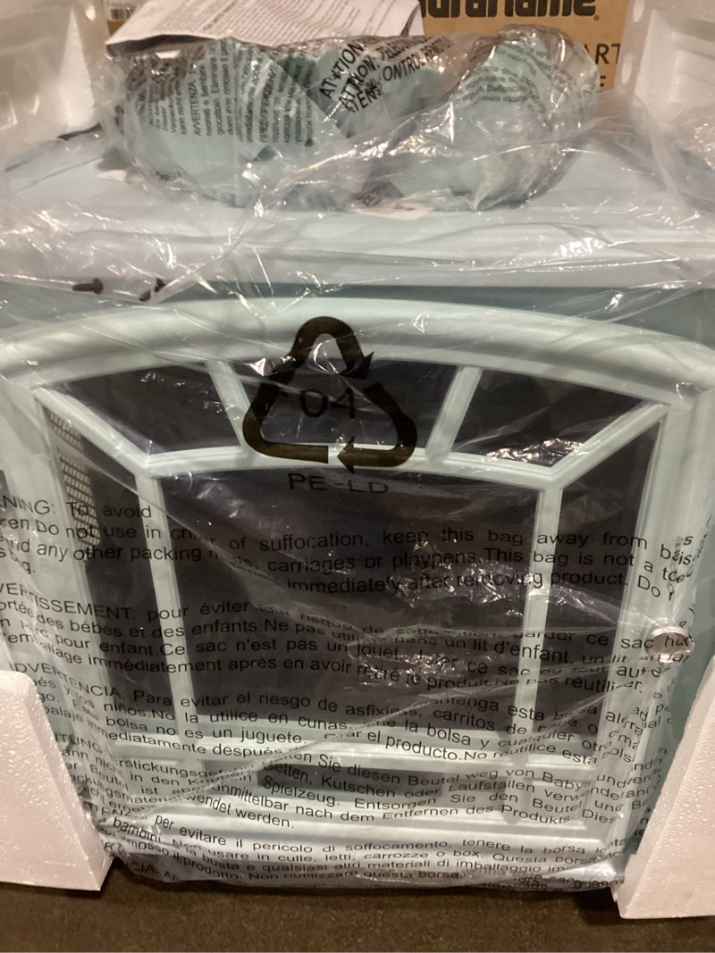 Condition photo showing Good Condition for duraflame Infrared Quartz Electric Stove Heater - DFI-591-11 - Sky Blue