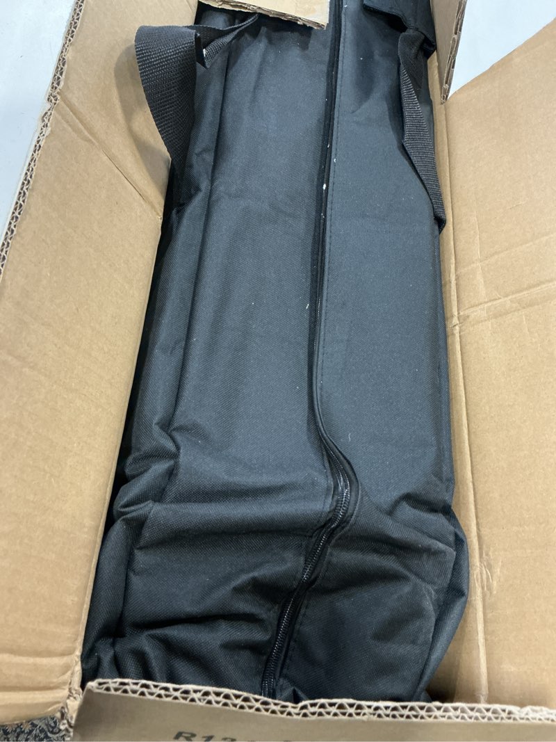 Condition photo showing As Is for Pipe and Drape Backdrop Stand Kit 10x10ft, Heavy Duty Back Drop Adjustable Stand with Carry Bag, Metal Background Frame for Parties Wedding Birthday Decoration Photography Photo Booth Video