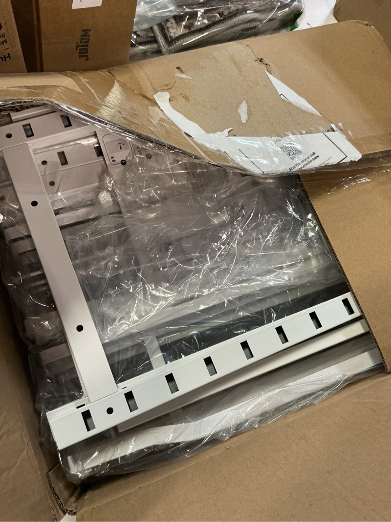 Condition photo showing New/Like New for Moforoco White 9-Tier Over The Door Pantry Organizer, Pantry Organization And Storage, Metal Hanging Spice Rack Shelves Door, Home & Kitchen Essentials, Laundry Room Bathroom Organization 9-Tier White