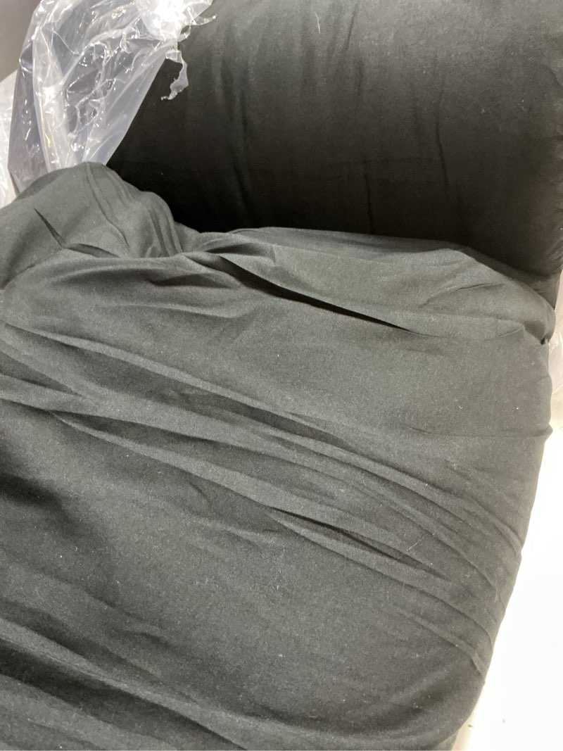 Condition photo showing As Is for quataly full comforter sets black,1pcs soft lightweight breathable bedding comforter sets for all season, full size(82''×86'' comforter & 2 pillowcases) 09black full (82\"x86\")
