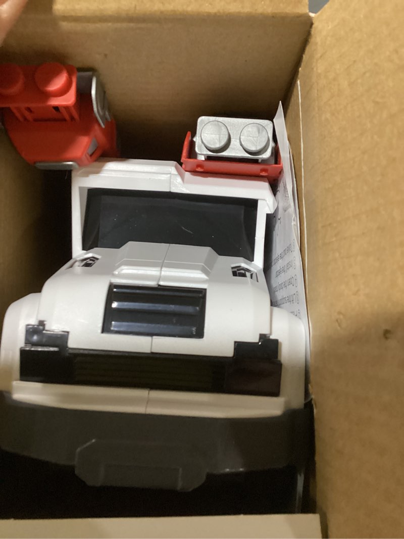 Condition photo showing Good Condition for Toddler Car Truck Toys for 3 4 5 6 7 8 Years Old Boys, Transporter Truck Toy Track Set with 12 Die-Cast Car Toys, Toy Gifts for 3 4 5 6 Year Old Boys Kids Red