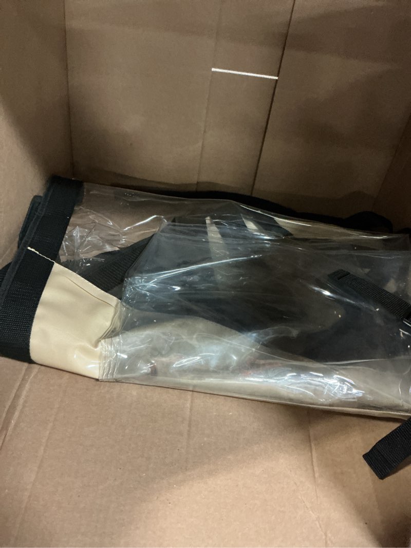 Condition photo showing Good Condition for fanfanwin universal t-top boat windshield center console t-top enclosure boat accessories, spray shield, clear spray curtain for consoles over 27½''