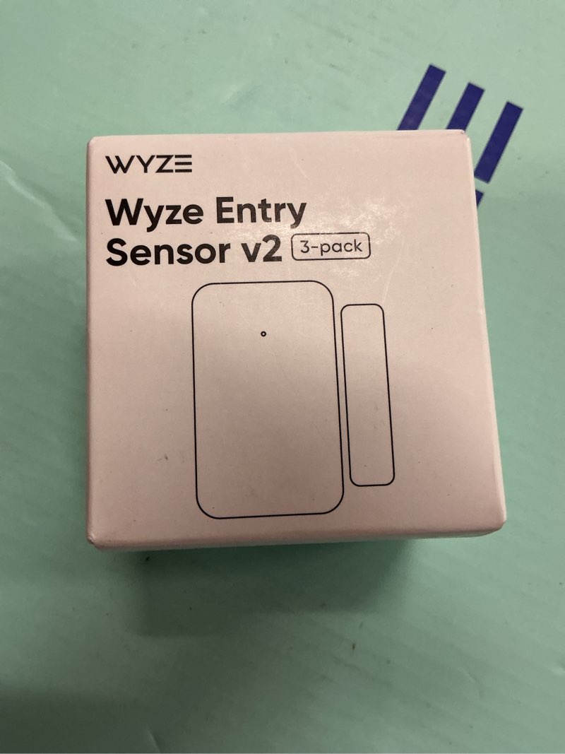 Condition photo showing Good Condition for wyze home security system entry sensor - window and door entry protection (3-pack)