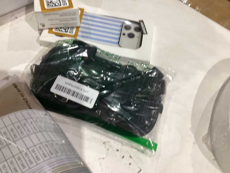 Condition photo showing New/Like New for Clip and Go Strap for Phone with Wallet Crossbody, Adjustable Neck Lanyard, Detachable Wristlet Wallet with Zipper Phone Screen ID Window, 2x Tether Tabs Compatibe for iPhone & Most Cellphones Black