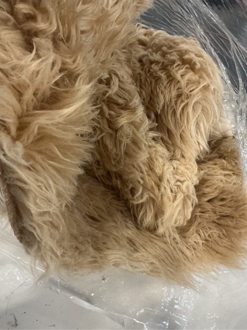 Condition photo showing As Is for Shag Area Rugs for Bedroom Living Room,5X8 Ultra Soft Fluffy Area Rugs for Dorm, Indoor Carpet Nursery Rugs for Kids Girls Room Home Decor, Pink 5' x 8' (Rectangular) Pink