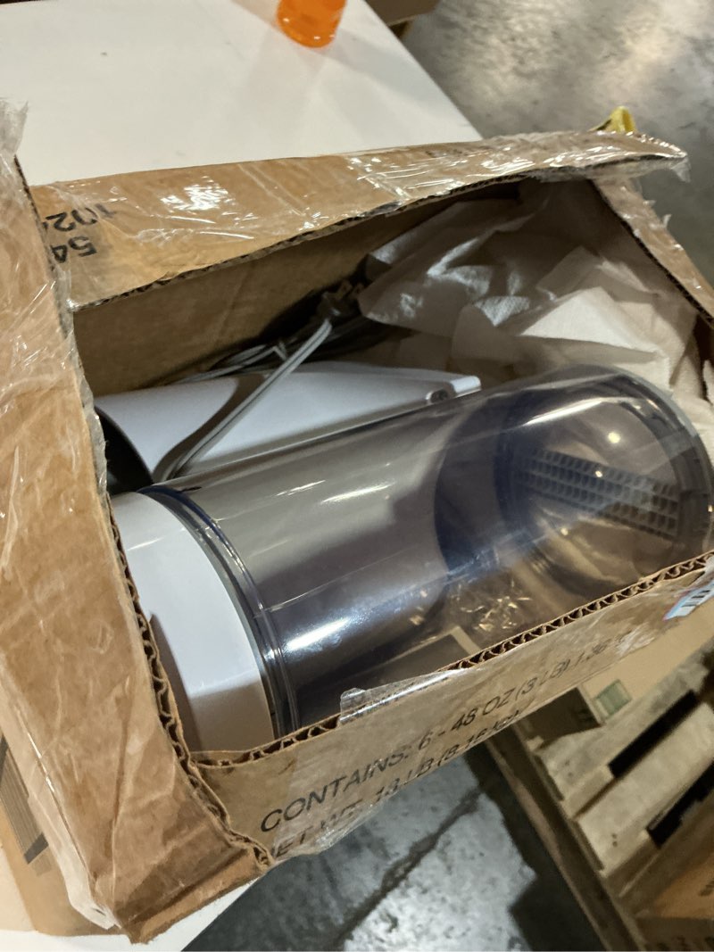 Condition photo showing As Is for Vornado EV100 Evaporative Whole Room Humidifier with SimpleTank, 1 Gallon Capacity, White EV100 - 1 gallon Humidifier