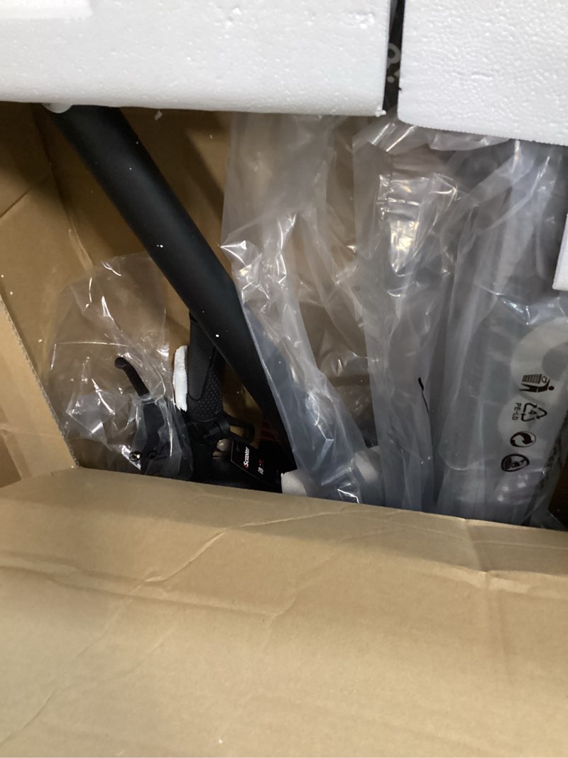 Condition photo showing As Is for iScooter Electric Scooter Adults & Big Kids, 23/18/12 Miles Long Range,22/19/18 Mph Top Speed, Commuting Electric Scooter with Cruise Control, Double Braking Systems Escooter for Adults and Teens i8(18mph &12miles)