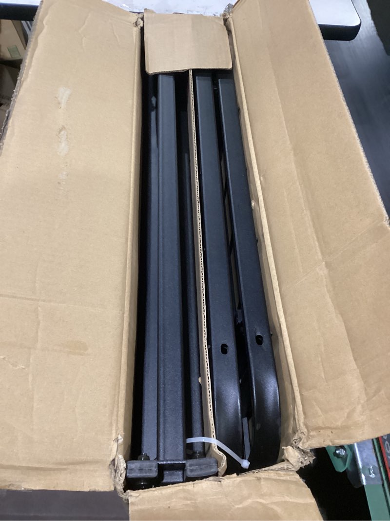 Condition photo showing Good Condition for Amazon Basics Bed Frame with Storage, Foldable Metal Platform, Sturdy Steel, No Box Spring Needed, 18 inches High, Tool-Free Setup, Full Size, Black Full 18 Inch ( Foldable)