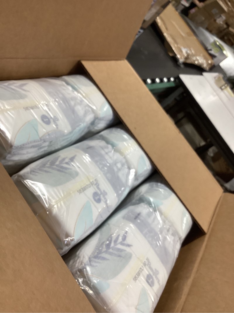 Condition photo showing Good Condition for pampers pure baby diapers, size 1 (8-14 lbs), 198, up to 100% leakproof, premium hypoallergenic soft diapers size 1 198
