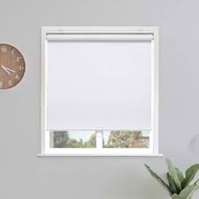 SUNOFF Cordless Blackout Roller Shades Blinds for Windows Free-Stop,Pull Down Room Darkening with Va