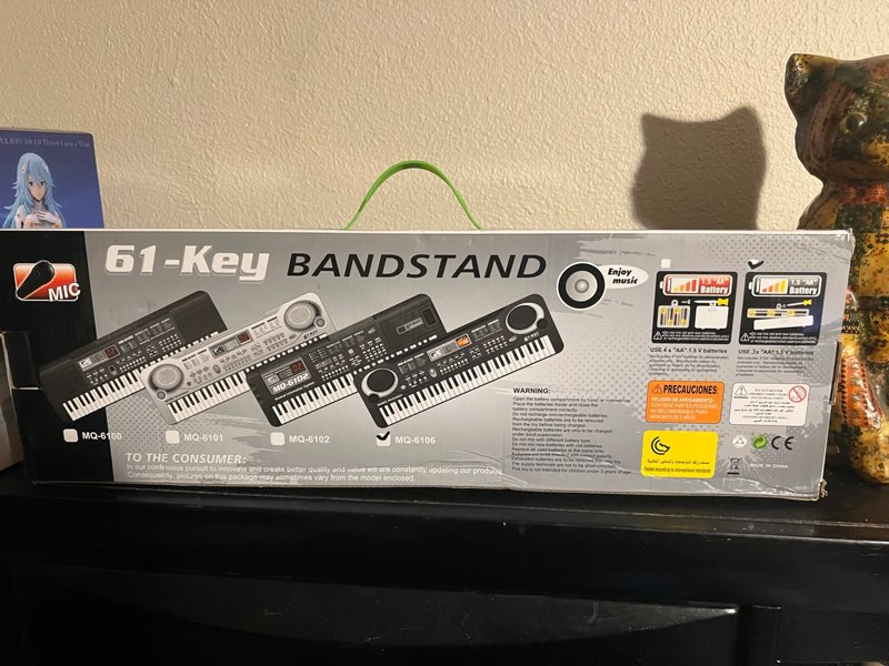 61-key Bandstand Electronic Keyboard | Mercari Images may be subject to copyright. Learn More Visit > Share •