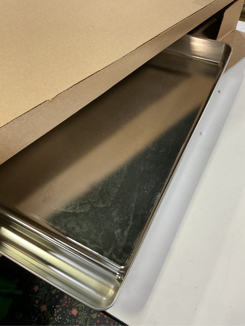 Condition photo showing item condition for Upgraded Stainless Steel Reusable Litter Tray Compatible with PetSafe Scoop-Free Self-Cleaning Cat Litter Boxes – Deeper Waste Section & Enhanced Odor Control Upgraded Deeper Waste Section