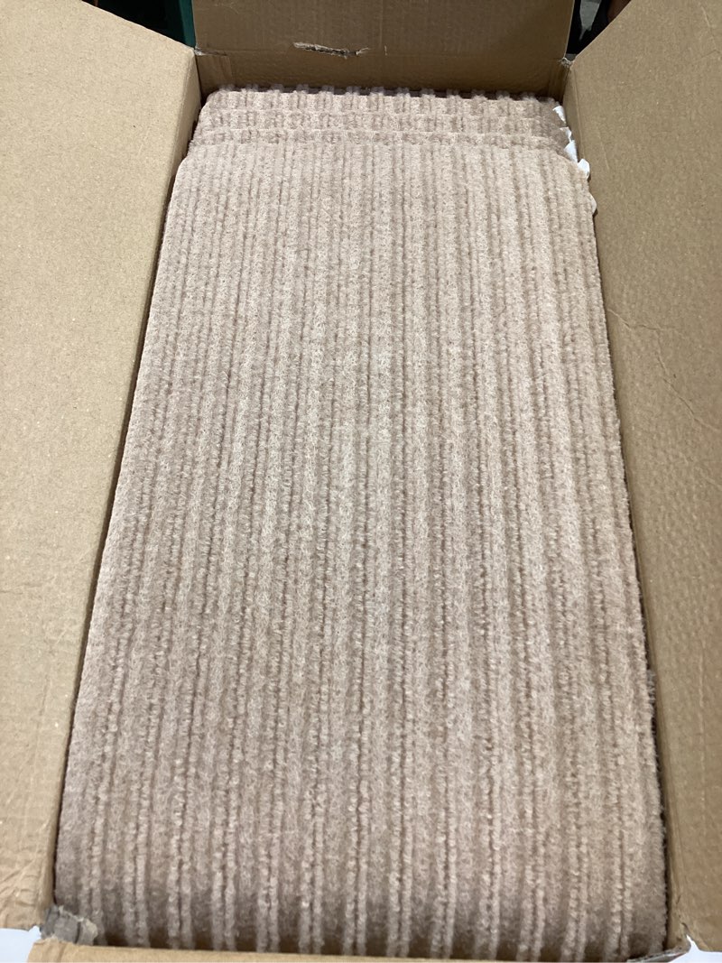 mbigm 8" x 30" (15 in pack) non-slip carpet stair treads non-skid safety rug slip resistant indoor runner for kids elders & pets with reusable adhesive - cornstalk - carpet pads for stairs cornstalk 8" x 30" - 15 pcs